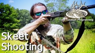 Tips for skeet and clay pigeon shooting with shotguns for waterfowl hunting [upl. by Fessuoy]