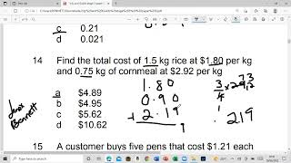 City and Guilds Math Stage 2 Past Paper  Questions 3140 [upl. by Notlok71]