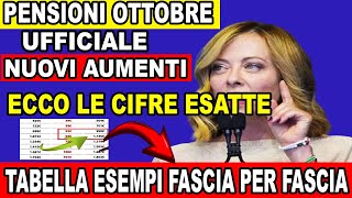 PENSIONI IN AUMENTO Ottobre 2024 Chi Ne Beneficerà [upl. by Boucher68]