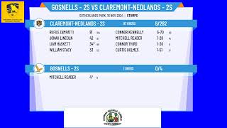 Gosnells  2s v ClaremontNedlands  2s [upl. by Glen]