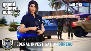 FIB  Rescuing Victims of Human Trafficking  GTA5 LSPDFR AI Voiceovers 151 [upl. by Geithner211]