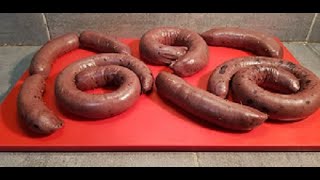 comment faire son boudin noir aux oignons [upl. by Kirsti117]