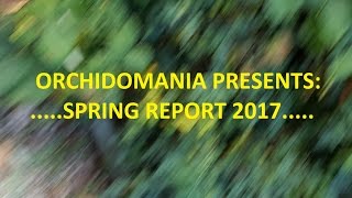 Orchidomania Presents Spring Report March 2017 [upl. by Hammad]