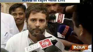 Delhi Streets Overflow With Garbage As Rahul Gandhi Meets Striking Sanitation Workers  India TV [upl. by Enair]