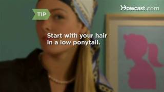 How to Tie a Scarf into a Stylish Head Wrap [upl. by Kachine]