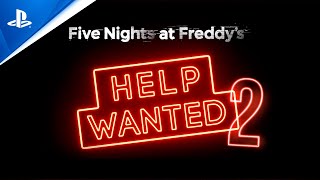 Five Nights at Freddys Help Wanted 2  Gameplay Release Trailer  PS VR2 Games [upl. by Oletta481]