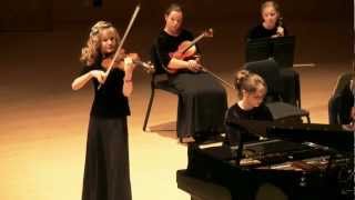 Aubree Oliverson 13  Tchaikovsky Violin Concerto 3rd Mvt [upl. by Attelrahc]