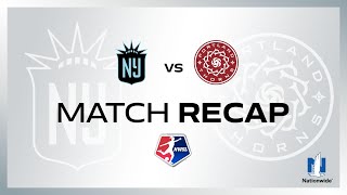 FULL HIGHLIGHTS  Gotham FC vs Portland Thorns [upl. by Tegirb]