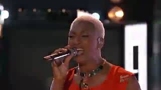 Sisaundra Lewis  Oh Sherrie  The Voice USA 2014 Season 6 [upl. by Nwahsed]