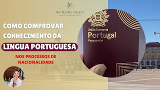 Comprovativo de conhecimento da língua portuguesa [upl. by Brade]