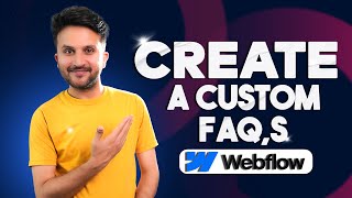 Create a custom accordion Using Webflow Interections webflow hindi urdu [upl. by Eanat52]