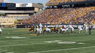 WVU football WVUPSU game action 2  Aug 31 2024 [upl. by Mikiso]