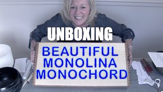 Unboxing Monochord Instrument \ Monochord Music \ Monochord Pythagoras [upl. by Acus]