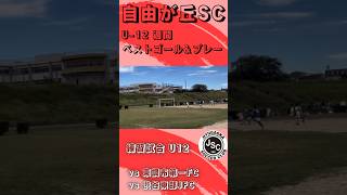 【自由が丘サッカークラブ】練習試合U12 [upl. by Blau]