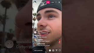 FULL Corbyn Besson Instagram Live Stream  080824 [upl. by Yssak]