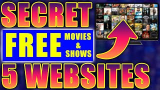 🍿 TOP 5 Websites to Watch FREE Movies  TV Shows in 2024 PART 2 🎬 [upl. by Etti]