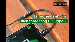 Lựa chọn tai nghe hay cáp chuyển USB TypeC sang 35mm Đánh giá HTC Usonic Adaptive Audio [upl. by Lexerd212]