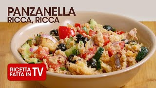 Come fare la PANZANELLA RICCA E GUSTOSA di Benedetta Rossi  Ricetta TV Fatto in Casa per Voi [upl. by Crissy]