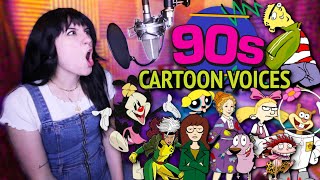 90s Cartoon Voice Impressions [upl. by Naval641]