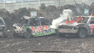 Owatonna Mn demo derby all weld midsize 2024 [upl. by Hasty]