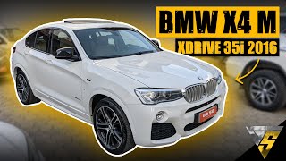 BMW X4 M SPORT XDRIVE 35i 2016  REVIEW COMPLETO [upl. by Anidnamra]