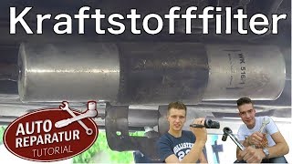 BMW Kraftstofffilter wechseln  Benzinfilter erneuern  DIY Tutorial [upl. by Ridan997]