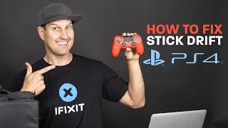 How to Fix Stick Drift in a PS4 DualShock Controller [upl. by Sudnak]