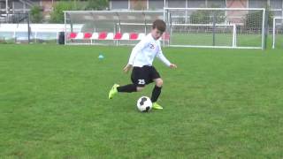 coerver ball mastery nácvik kliček souboje SK Slavia Praha 2009 U8 [upl. by Aihsotan]