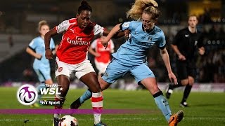 Arsenal 01 Man City  FA WSL Continental Cup Final  Goals amp Highlights [upl. by Nidroj]