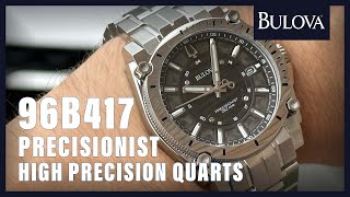 Unboxing The Bulova Precisionist 96B417 [upl. by Etnomal720]