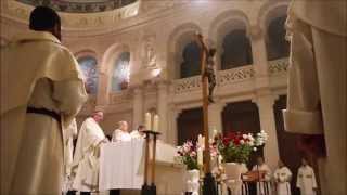 Messe de louverture du Jubilé des Dominicains 2015 Paris Couvent de lAnnonciation [upl. by Navanod]