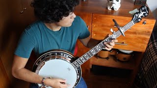 Iffy  Caamp  Banjo Cover With TABS  El Niño Banjo [upl. by Aohsoj955]