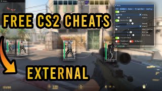 BEST FREE CS2 CHEATS  EXTERNAL CS2 HACK UNDETECTED [upl. by Natassia551]