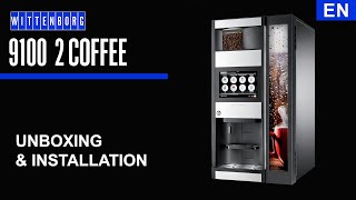 Wittenborg 9100 2 Coffee  Unboxing amp Installing [upl. by Pompei190]