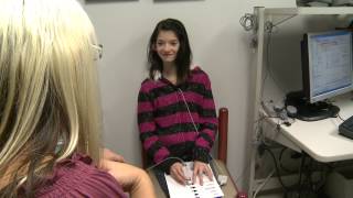 Teen girl hears for first time with brainstem implant [upl. by Creighton683]