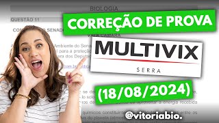 Correção de Prova  Multivix Serra 18082024 [upl. by Carrick]