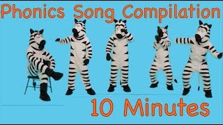 Phonics Song Compilation of AZ 10 minutes  Kidzstation [upl. by Carson]