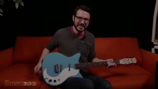 Danelectro Stock 59 Guitar Review and Playthrough at The Music Zoo [upl. by Knowling364]