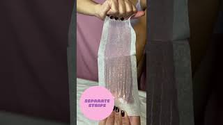 Faster and easier waxing with Nads Extra Long Wax Strips hairremovalproducts waxing bodywax [upl. by Athey]