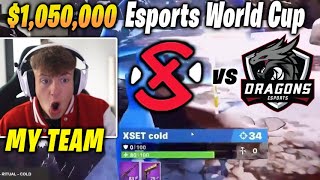 Clix reacts to XSET vs Dragons Esports in 1M Esports World Cup Day 1 [upl. by Uriel]