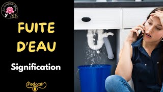 Signification spirituelle  Fuite d’eau chez soi 💧 [upl. by Etteiram]