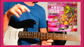 Poisons Gone  Kurt Cobain Guitar lesson  Tutorial [upl. by Sello]