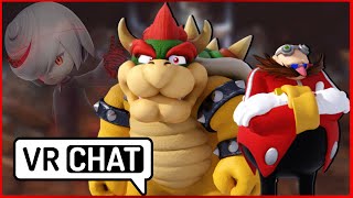 Bowser talks to Eggman II VR Chat [upl. by Ken]