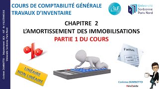 L amortissement des immobilisations  Cours de comptabilité  Vidéo 22 [upl. by Aliahkim]