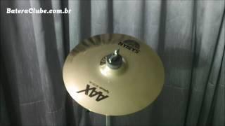 Sabian AAX Splash 10quot Brilliant  BATERACLUBEcombr [upl. by Reddy]