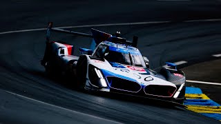 FIA WEC 24h Le Mans 15 BMW M Hybrid V8 onboard [upl. by Hofstetter]