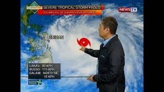 SONA Bagyong Paolo at low pressure area nagpapaulan sa bansa [upl. by Tteragram]