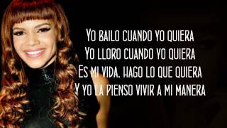 Leslie Grace  A Mi Manera  Lyrics [upl. by Nnaeirrac]