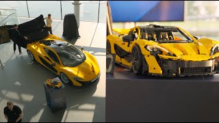 Revealing the legendary LEGO Technic McLaren P1™ at McLaren [upl. by Cassie]