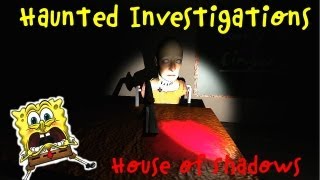 Bob Esponja jogando Haunted Investigations  Jogo do capiroto [upl. by Erodoeht]